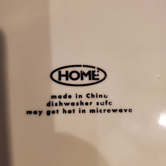 home - Dinner Plate Holiday Pine Cone Cream - Replacement - Picture 2 of 2